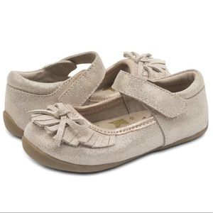 LIMITED EDITION Gold shimmer WILLOW moccasin